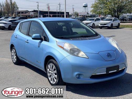 Morningsky Blue 2015 Nissan Leaf S