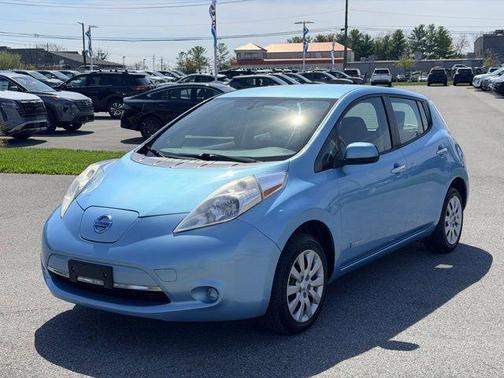Morningsky Blue 2015 Nissan Leaf S