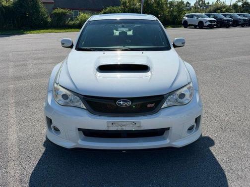 Satin White Pearl 2012 Subaru Impreza WRX STi STI Limited
