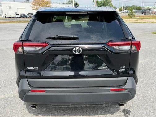 Midnight Black Metallic 2022 Toyota RAV4 LE