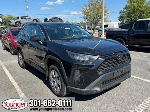 Midnight Black Metallic 2022 Toyota RAV4 LE