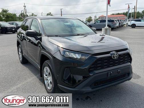 Midnight Black Metallic 2022 Toyota RAV4 LE