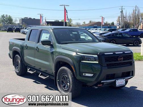 Tactical Green Metallic 2026 Nissan Frontier PRO-4X