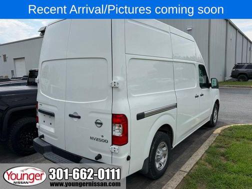 Glacier White 2019 Nissan NV Cargo NV2500 HD SV V6
