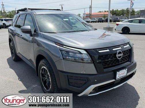 Gun Metallic 2024 Nissan Pathfinder Rock Creek 4WD