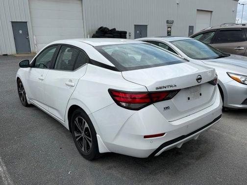 Aspen White Tricoat 2020 Nissan Sentra SV
