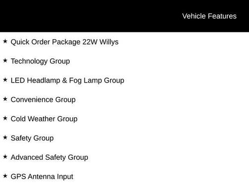 2022 Jeep Wrangler Willys