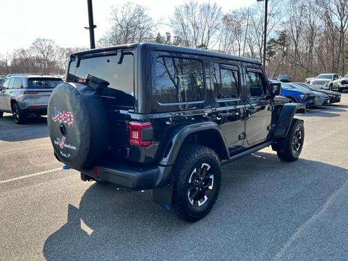 Black Clearcoat 2024 Jeep Wrangler 4xe Rubicon X