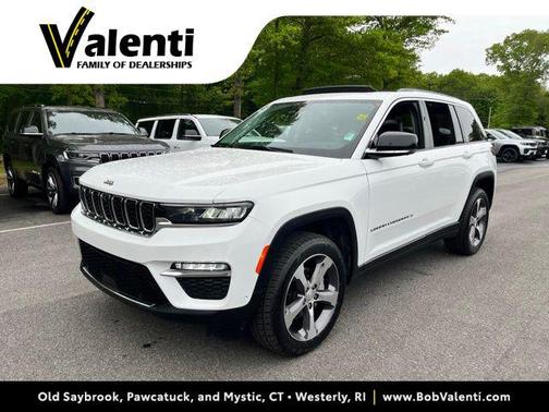 Bright White Clearcoat 2023 Jeep Grand Cherokee Limited