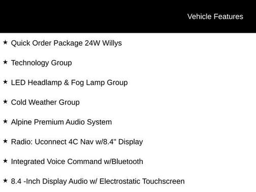 2022 Jeep Gladiator Willys 4x4