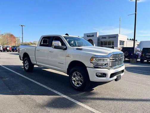 Bright White Clearcoat 2024 RAM 2500 Laramie Crew Cab 4x4 6'4' Box