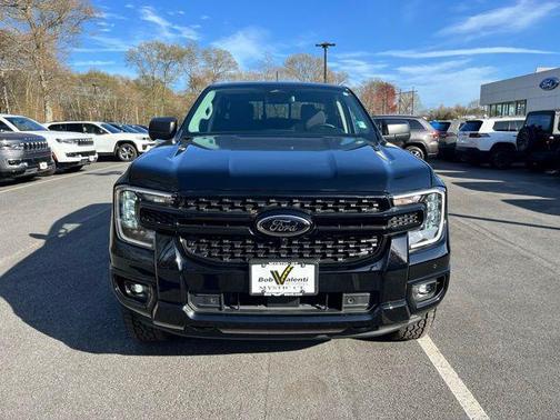 Shadow Black 2025 Ford Ranger XLT