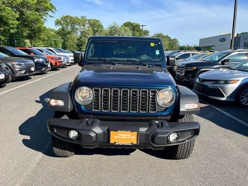 Fathom Blue Pearlcoat 2025 Jeep Wrangler Sport S