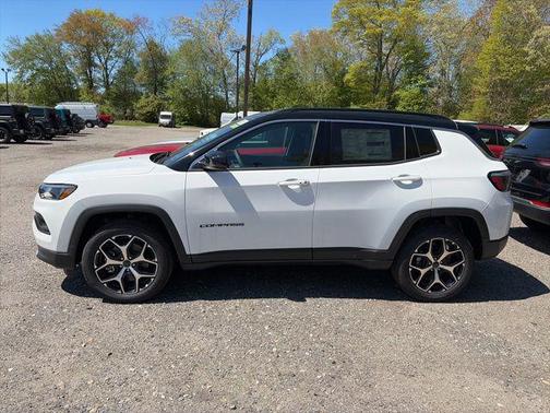Bright White Clearcoat 2026 Jeep Compass Limited