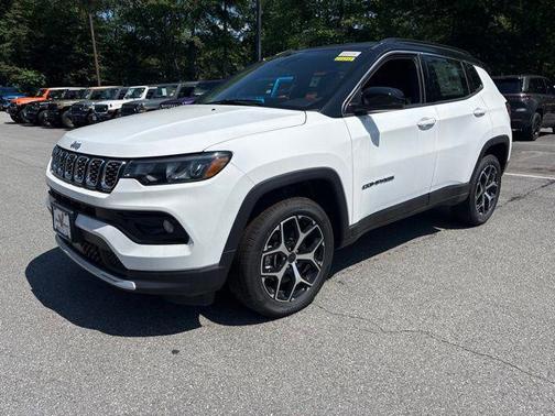 Bright White Clearcoat 2026 Jeep Compass Limited