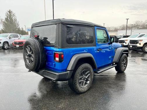 Hydro Blue Pearlcoat 2025 Jeep Wrangler Sport S