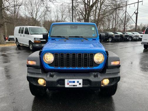 Hydro Blue Pearlcoat 2025 Jeep Wrangler Sport S