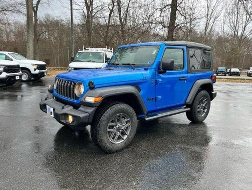 Hydro Blue Pearlcoat 2025 Jeep Wrangler Sport S