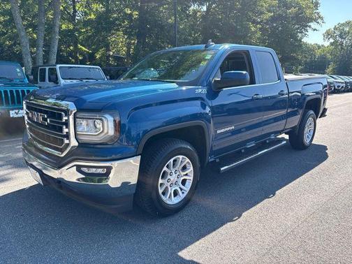Stone Blue Metallic 2017 GMC Sierra 1500 SLE