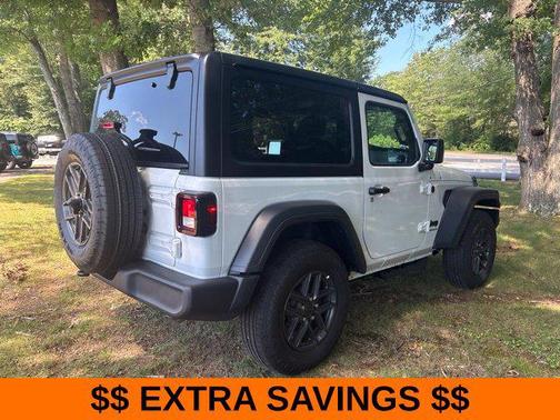 Bright White Clearcoat 2026 Jeep Wrangler Sport S