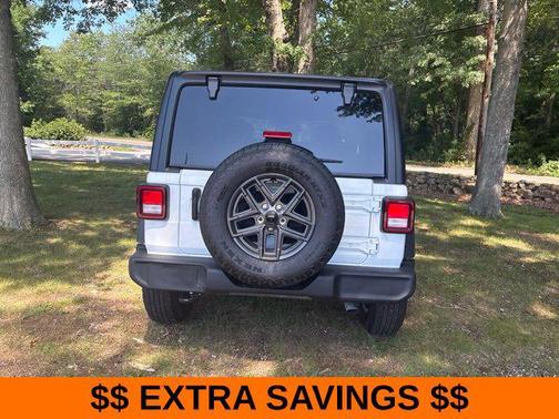 Bright White Clearcoat 2026 Jeep Wrangler Sport S