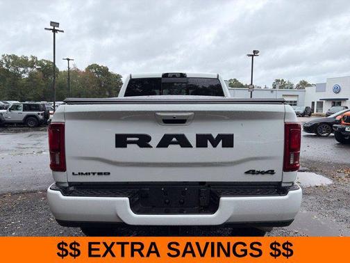 Bright White Clearcoat 2026 RAM 2500 Limited Crew Cab 4x4 6'4' Box