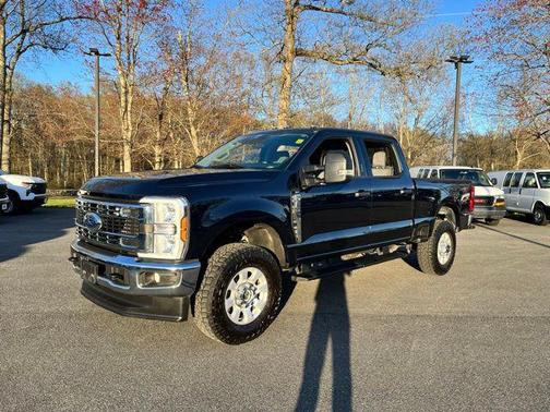 Antimatter Blue Metallic 2024 Ford F-350 XLT