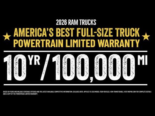 Ceramic Gray Clearcoat 2026 RAM 2500 Laramie Mega Cab 4x4 6'4' Box