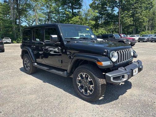 black clearcoat 2026 Jeep Wrangler 4-Door Sahara 4x4