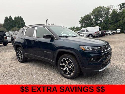 Fathom Blue Pearl Coat 2026 Jeep Compass Limited