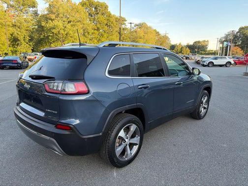 Slate Blue Pearlcoat 2021 Jeep Cherokee Limited