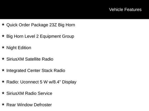 2022 RAM 1500 Big Horn/Lone Star