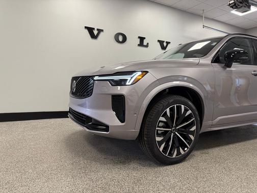 Aurora Silver 2026 Volvo XC90 Ultra Dark Theme, B6 AWD Gas (mild hybrid), Gasoline, 6 Seats