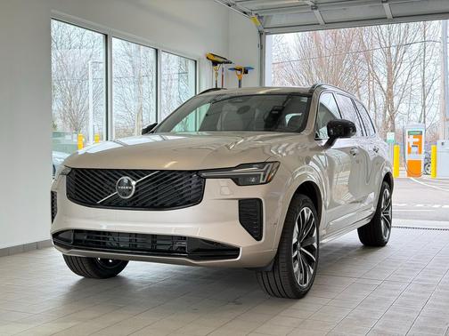 Bright Dusk Metallic 2026 Volvo XC90 Ultra Dark Theme, B6 AWD Gas (mild hybrid), Gasoline, 7 Seats