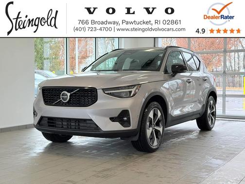 Aurora Silver 2026 Volvo XC40 Plus, B5 AWD Gas (mild hybrid), Dark