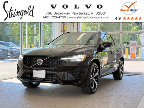 Onyx Black Metallic 2025 Volvo XC60 Plug-In Hybrid Ultra, T8 AWD Electric/Gasoline, Dark