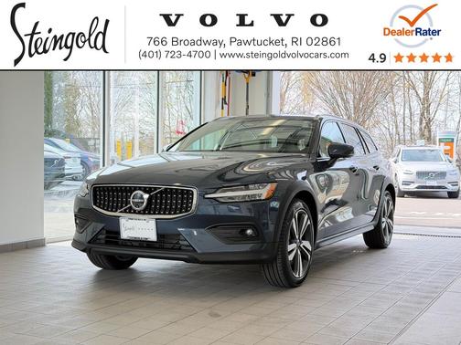 Denim Blue 2025 Volvo V60 Cross Country Plus, B5 AWD Gas (mild hybrid)
