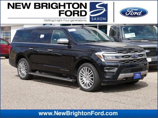 Agate Black Metallic 2023 Ford Expedition Max Platinum