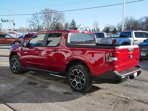 Ruby Red Metallic Tinted Clearcoat 2026 Ford Maverick Lariat