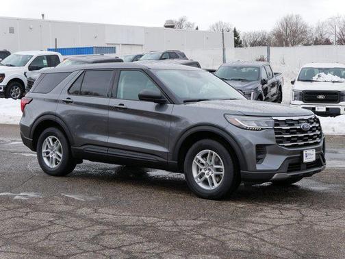 Carbonized Gray Metallic 2026 Ford Explorer Active