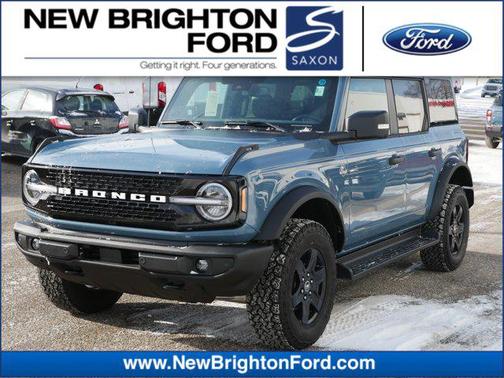 Azure Gray Metallic Tri-Coat 2025 Ford Bronco Outer Banks
