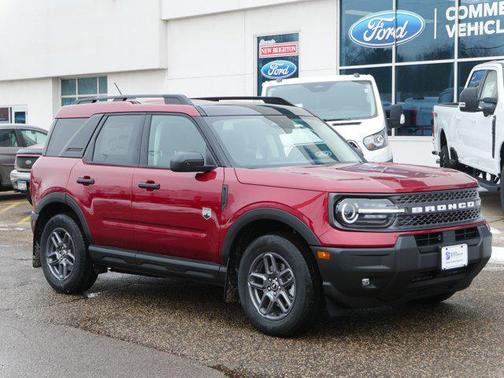 Ruby Red Metallic Tinted Clearcoat 2025 Ford Bronco Sport Big Bend