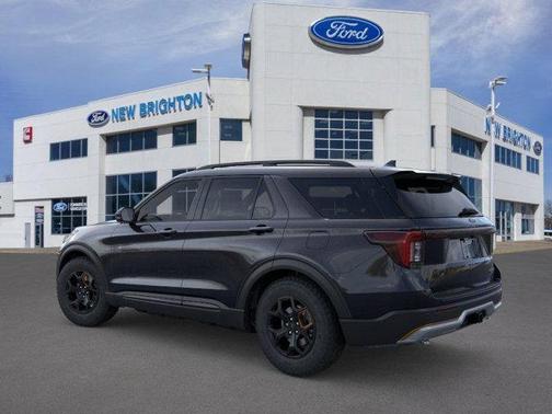 Agate Black Metallic 2026 Ford Explorer Tremor