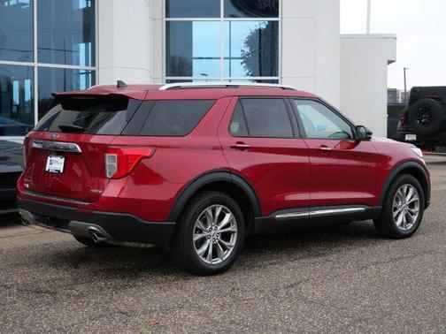 Red Metallic 2023 Ford Explorer Limited
