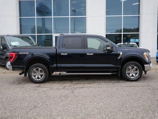 Antimatter Blue Metallic 2021 Ford F-150 XLT