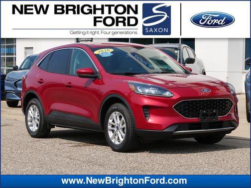 Rapid Red Metallic Tinted Clearcoat 2020 Ford Escape SE