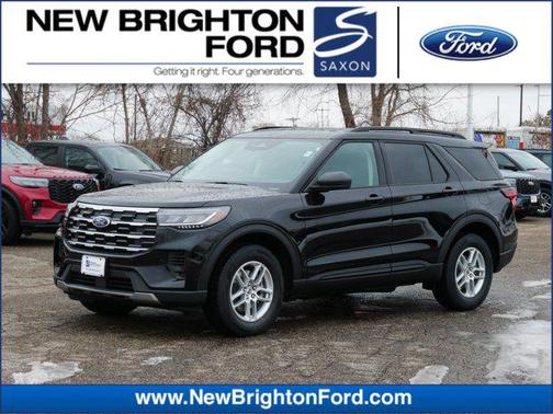 Agate Black Metallic 2026 Ford Explorer Active