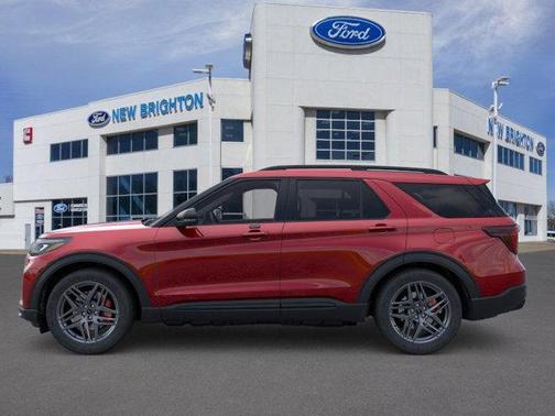 Rapid Red Metallic Tinted Clearcoat 2026 Ford Explorer ST