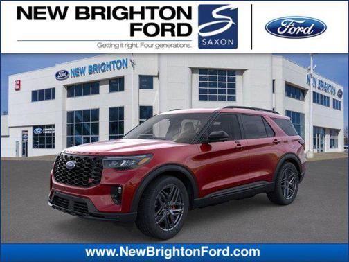Rapid Red Metallic Tinted Clearcoat 2026 Ford Explorer ST
