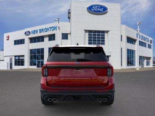 Rapid Red Metallic Tinted Clearcoat 2026 Ford Explorer ST